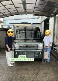 エブリイご納車させていただきました